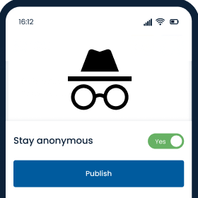 Vollständige Anonymität