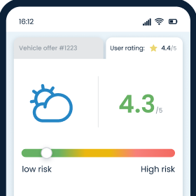 Partner reliability rating